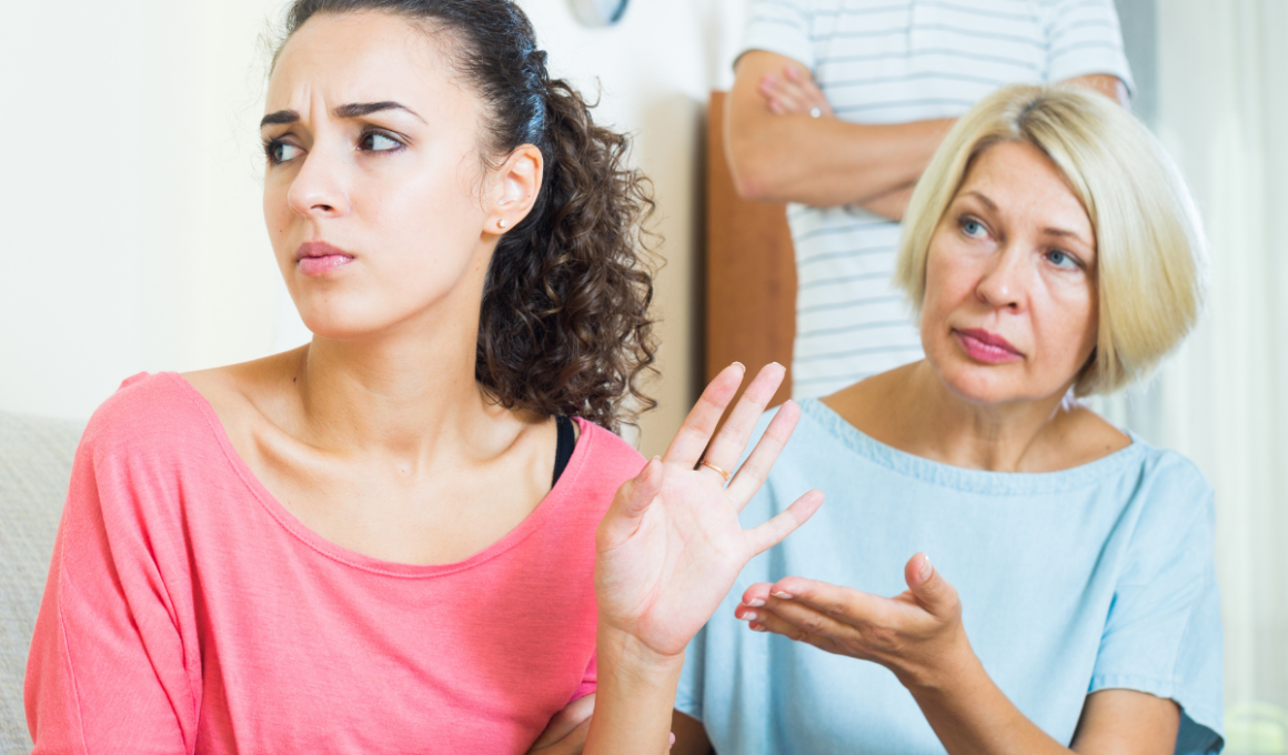 Here's what to do when your mother in law is against your parenting style